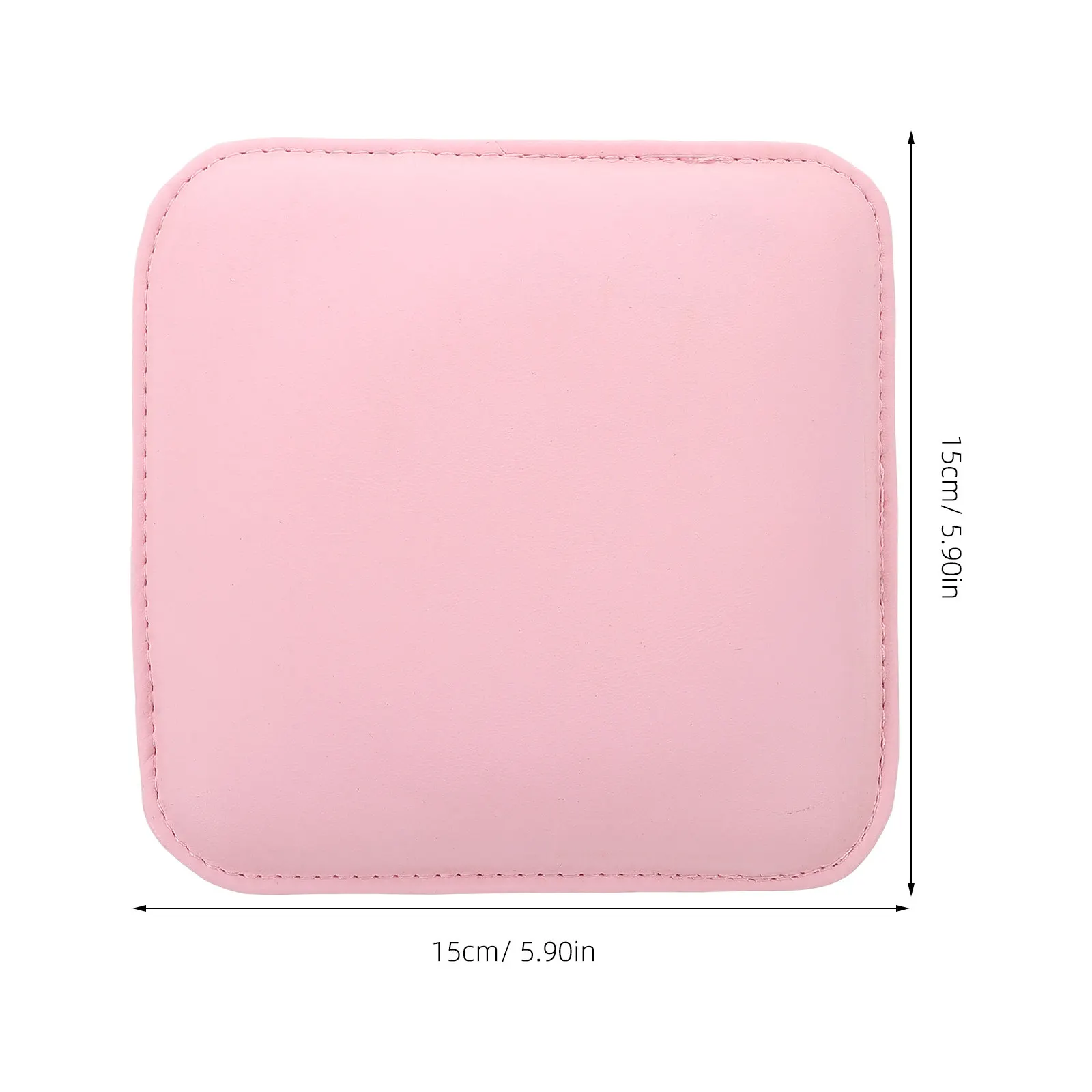 Square Nail Arm Rest Pillow Comfortable Memory Foam Manicure Hand Rest Cushion Waterproof Easy Clean Nail Salon Home