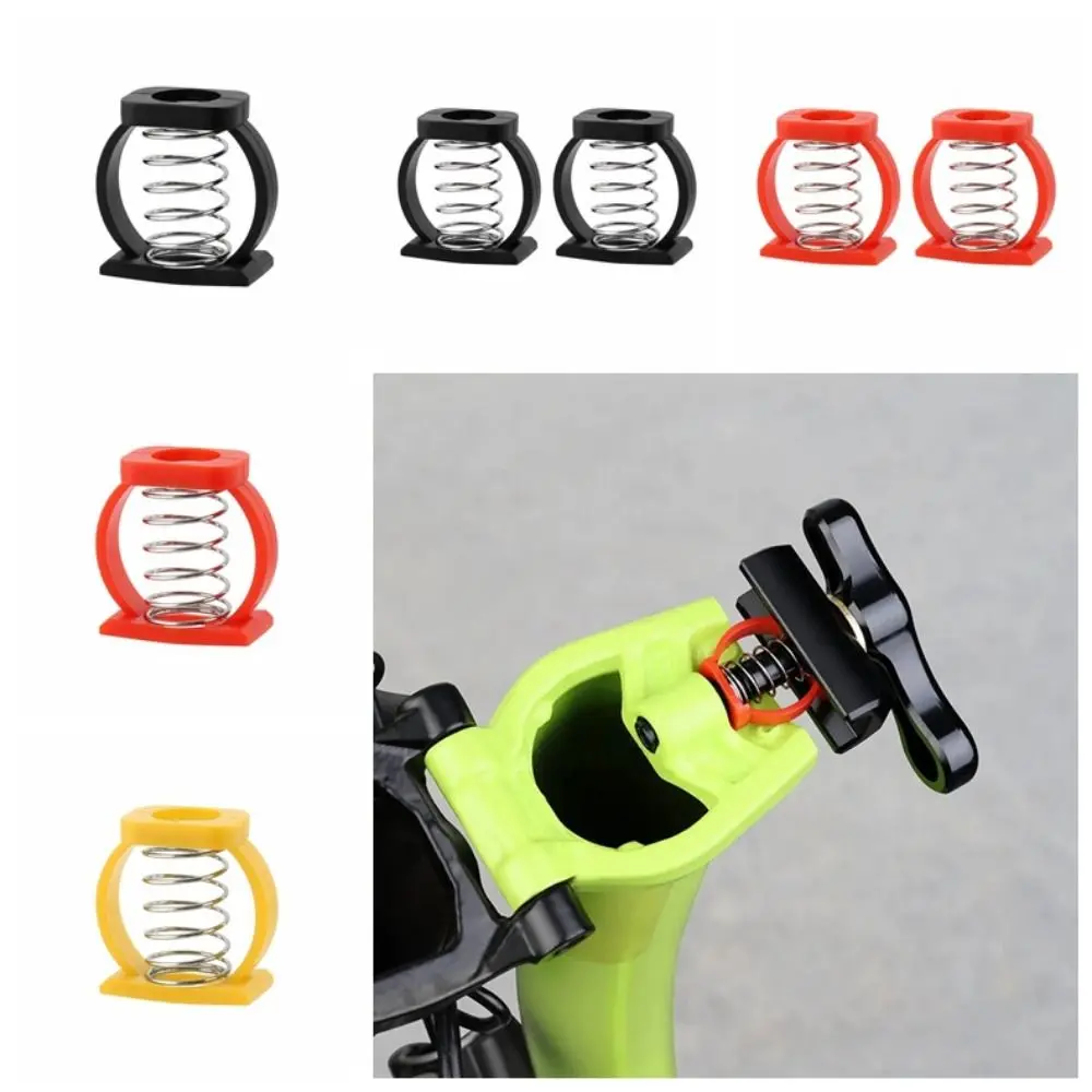 Bike Spring Hinge Clamp Easy Hinge C Buckle For Brompton Folding Bike Frame Repair Accessories