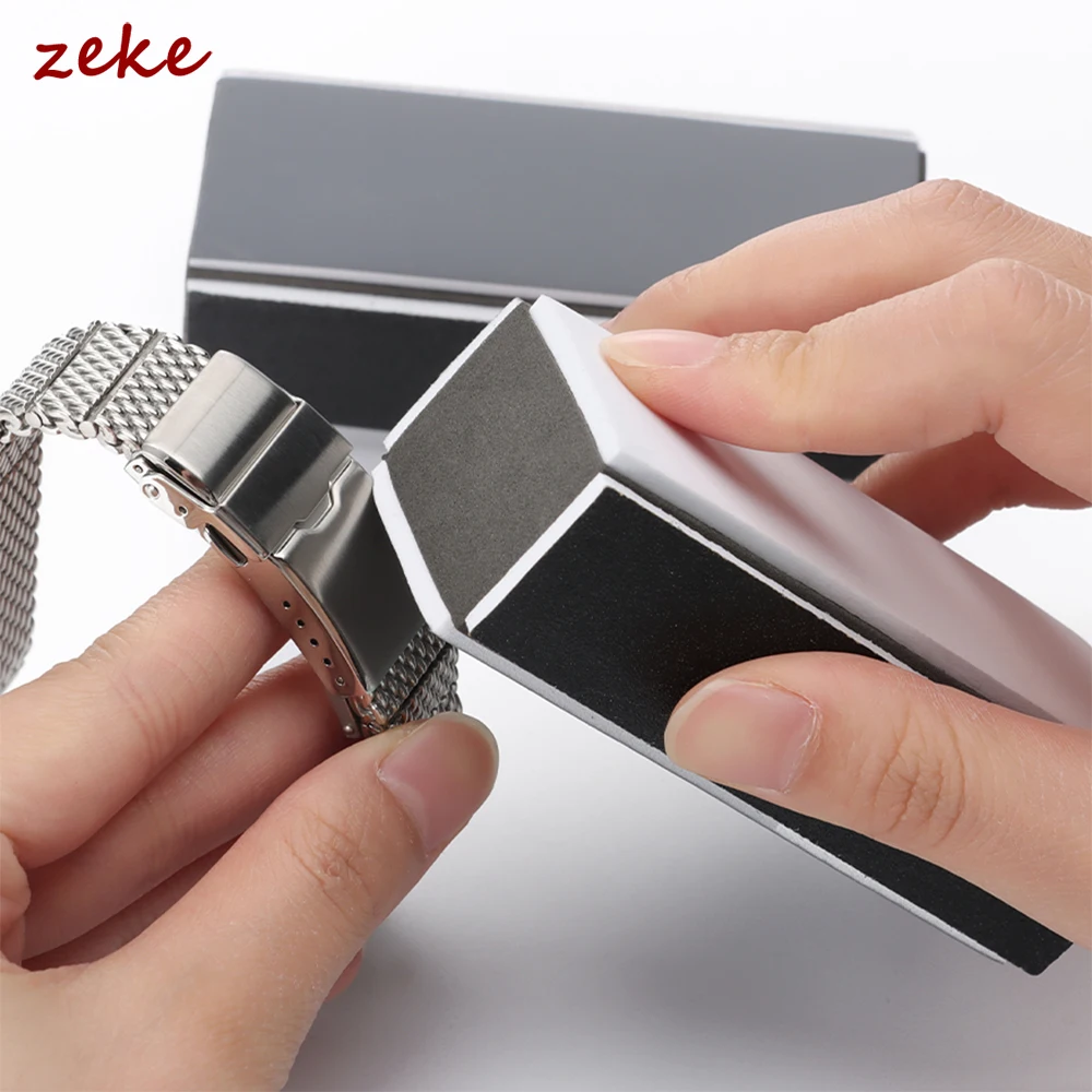 Tige de nettoyage pour montres, outils d'horloger, lime à polir à mailles 4 faces, outil de nettoyage et de polissage pour pièces de montres-bracelets, accessoires 1/2/4 pièces