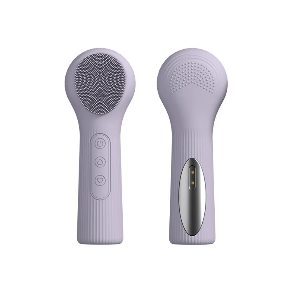 Nettoyeur électrique en Silicone pour le visage, Vibration des pores, brosse de Massage, soins de la peau, lavage des points noirs, Machine, outil de beauté