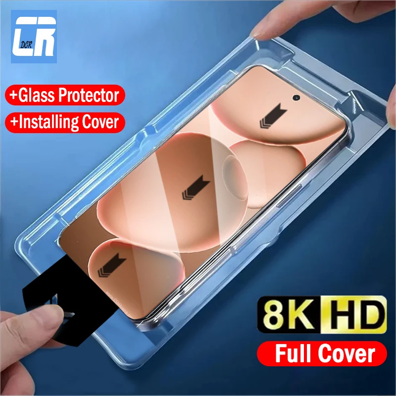 

Dust Free Easy Installation Screen Protector for Oppo Find X9 Pro X8 Ultra X8s+ A97 A79 A78 A77 A74 A58 A55S Tempered Glass