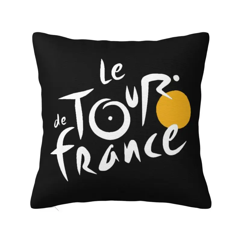 Le Tour The France Modern Pillow Cover French Bicycle Sofa Cushion