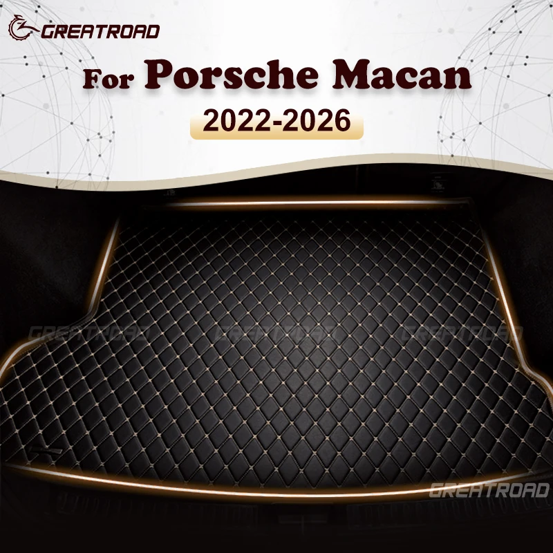 

Коврик в багажник автомобиля для Porsche Macan 20140-2026, автомобильные коврики на заказ, автомобильный ковер, детали интерьера, аксессуары, защитные