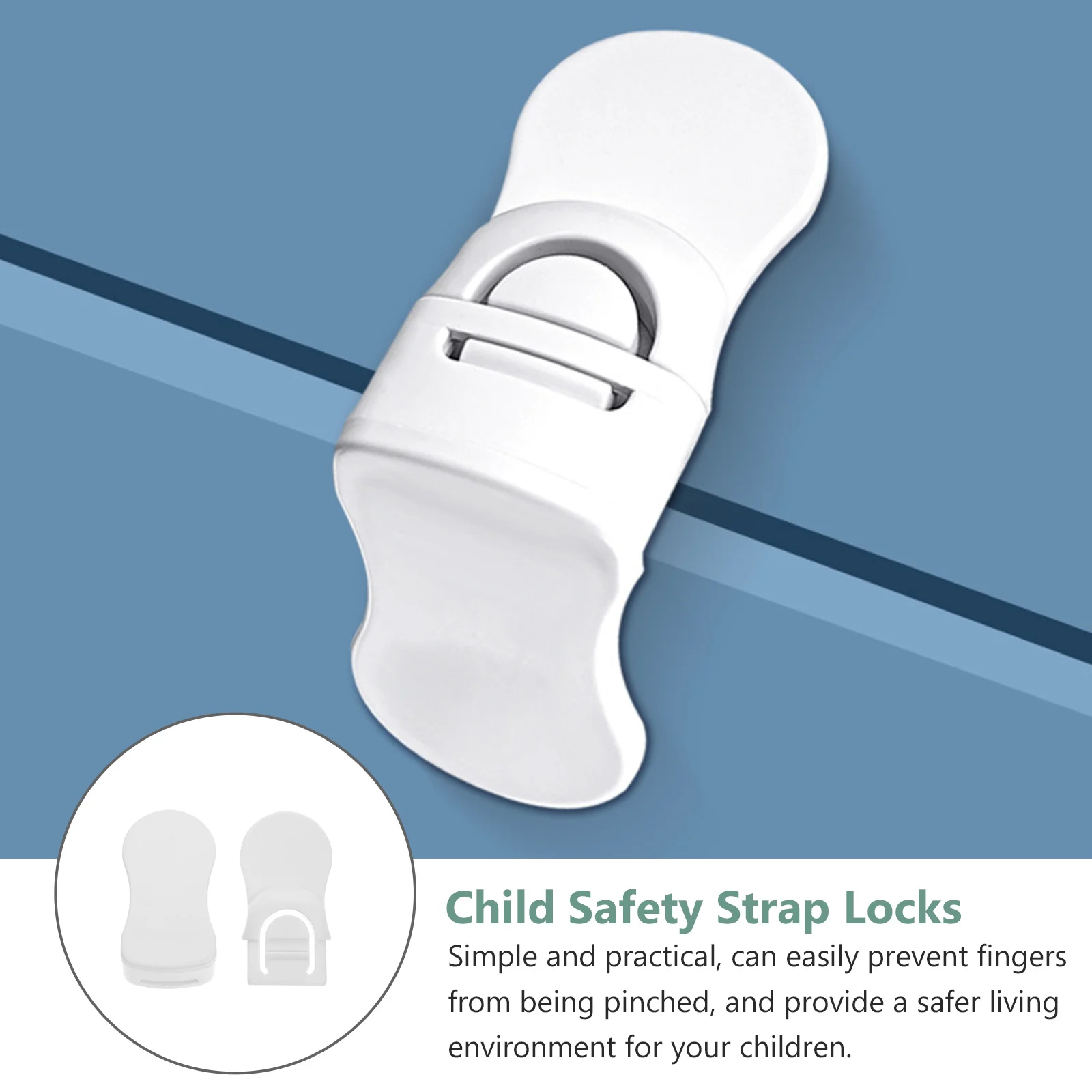 

6Pcs Safety Lock Child Cabinet Locks Babyproofing Drawer Lock Baby Safety Product Cabinet Locks for Babies Baby Proofing Latch