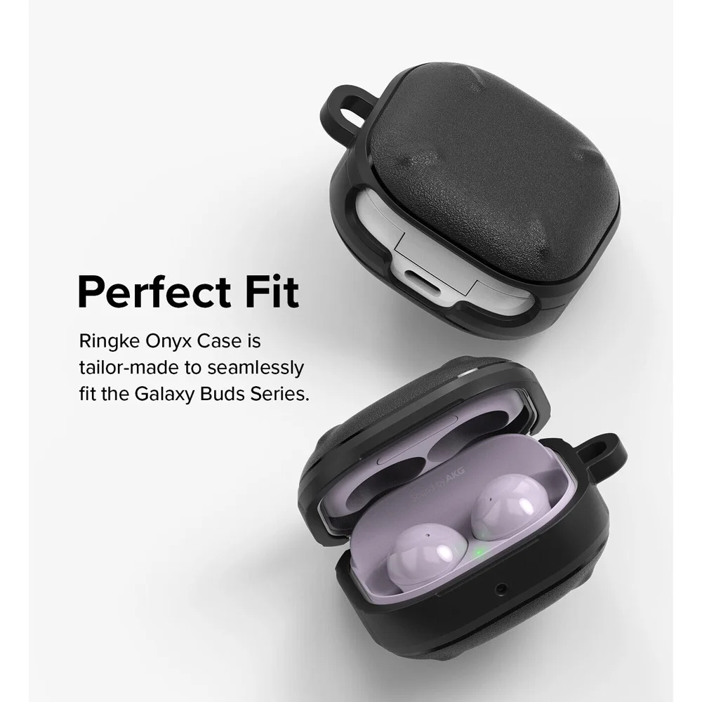 Ringke Onyx kompatibel mit Samsung Galaxy Buds 2 Pro Case, Buds 2, Buds Pro, Buds Live und Galaxy Buds Fe Cover