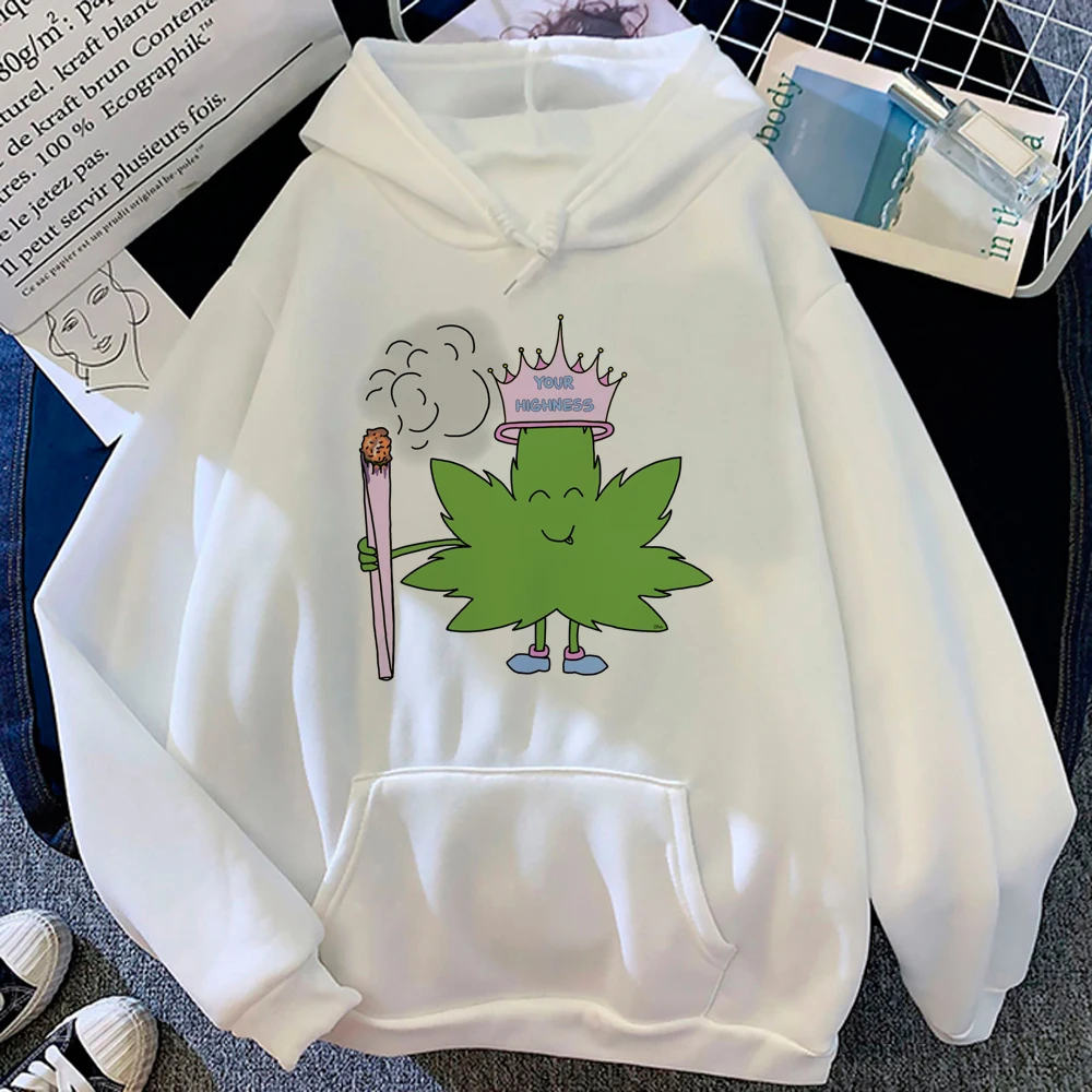 

Weed hoodies women harajuku y2k aesthetic anime vintage sweatshirts hoddies female japanese Hooded Shirt