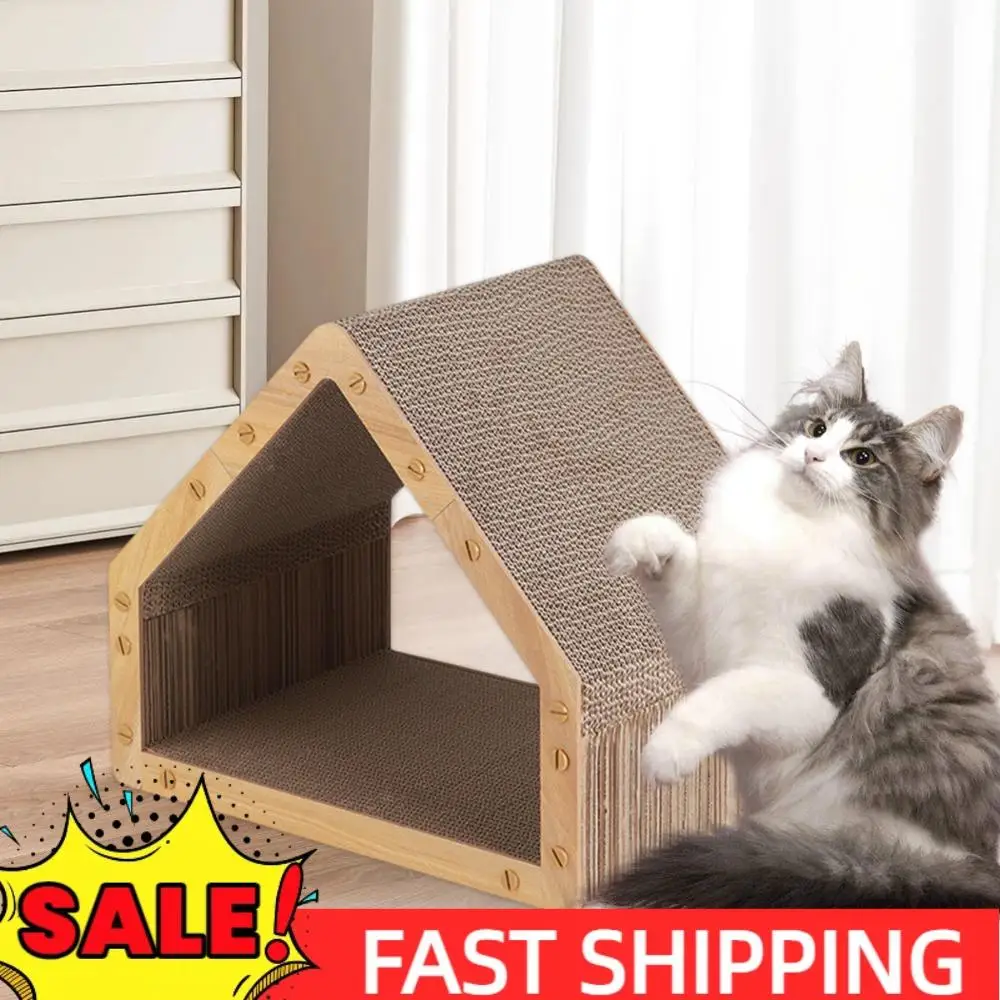 

Cardboard Cat Scratcher Cat Scratching Post Vertical Cat Scratcher for Indoor Cats