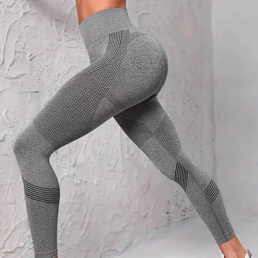 Women Gym Seamless Leggings Yoga Sports Pant High Waist Fitness Running Leggings Sports Activewear Push Up Cycling Sweatpants