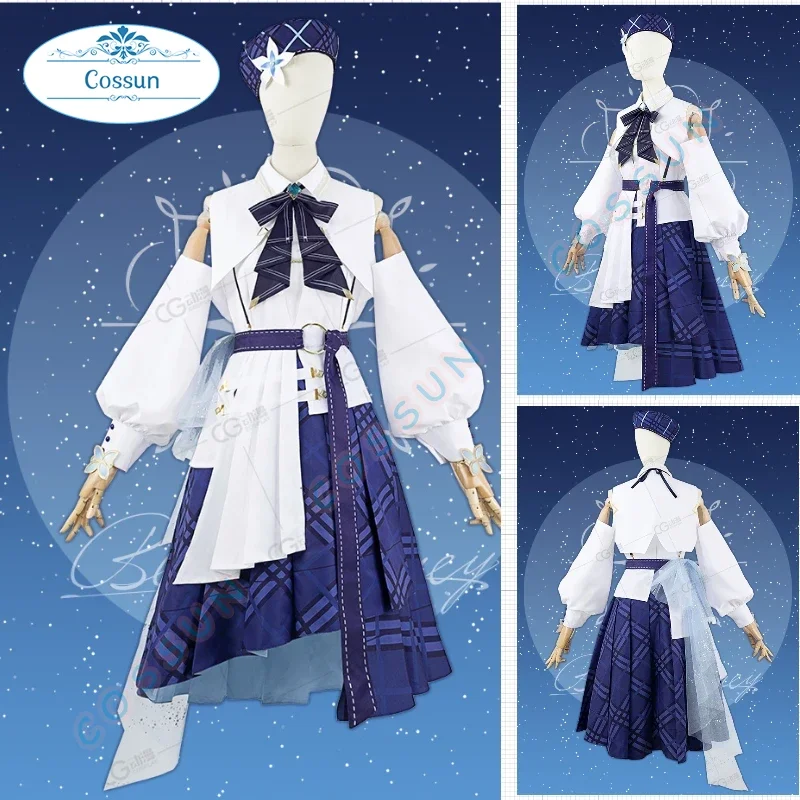 

Vtuber Hololive Blue Journey 1st Live Minato Aqua / Hosimati Suisei/ Koyori /Cosplay Costume Halloween Outfits Women Dress Shoes