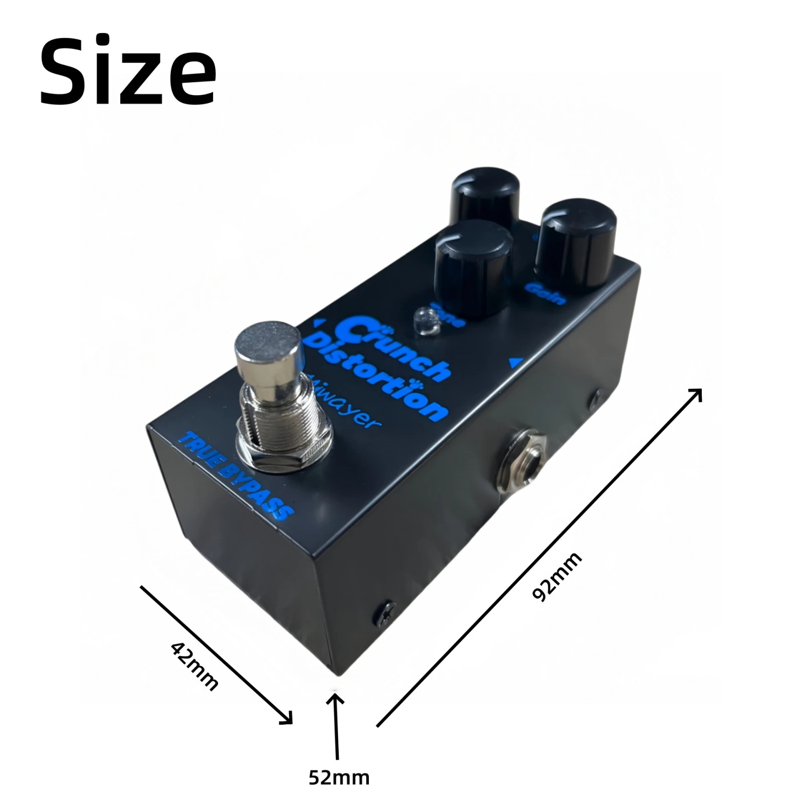 Miwayer Guitar Effects Pedals/Overdrive/Distortion/Fuzz/Delay/Chorus/Tremolo/True Bypass Compact Effects for Beginner