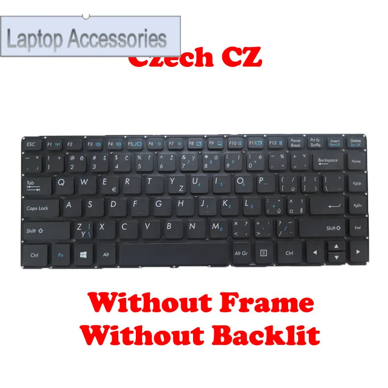 F Laptop CZ IT Keyboard V138418DS1 V00 CZ-RO 531087680955 V138418GS1 531090280010 Czech CZ 531087680946 V138418DS1 531087680945