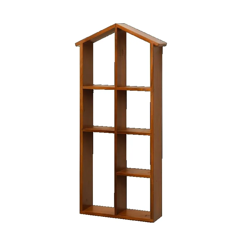 

Декоративная полка для духов из твердой древесины без перфорации, решетчатая деревянная полка