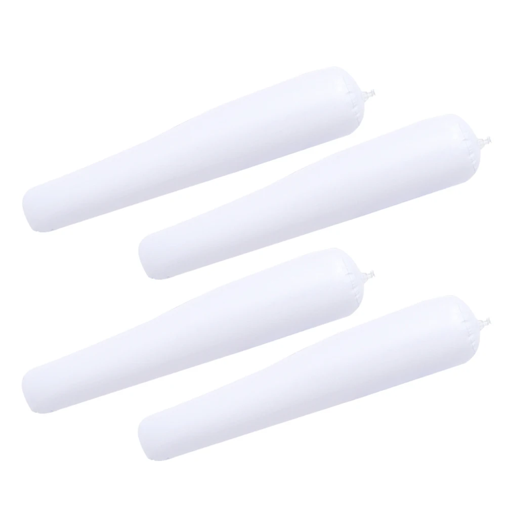 

2 Pairs Inflatable Boot White PVC Expanding Tool for Tall Boots Support Reusable Shoe Protector Stretchers