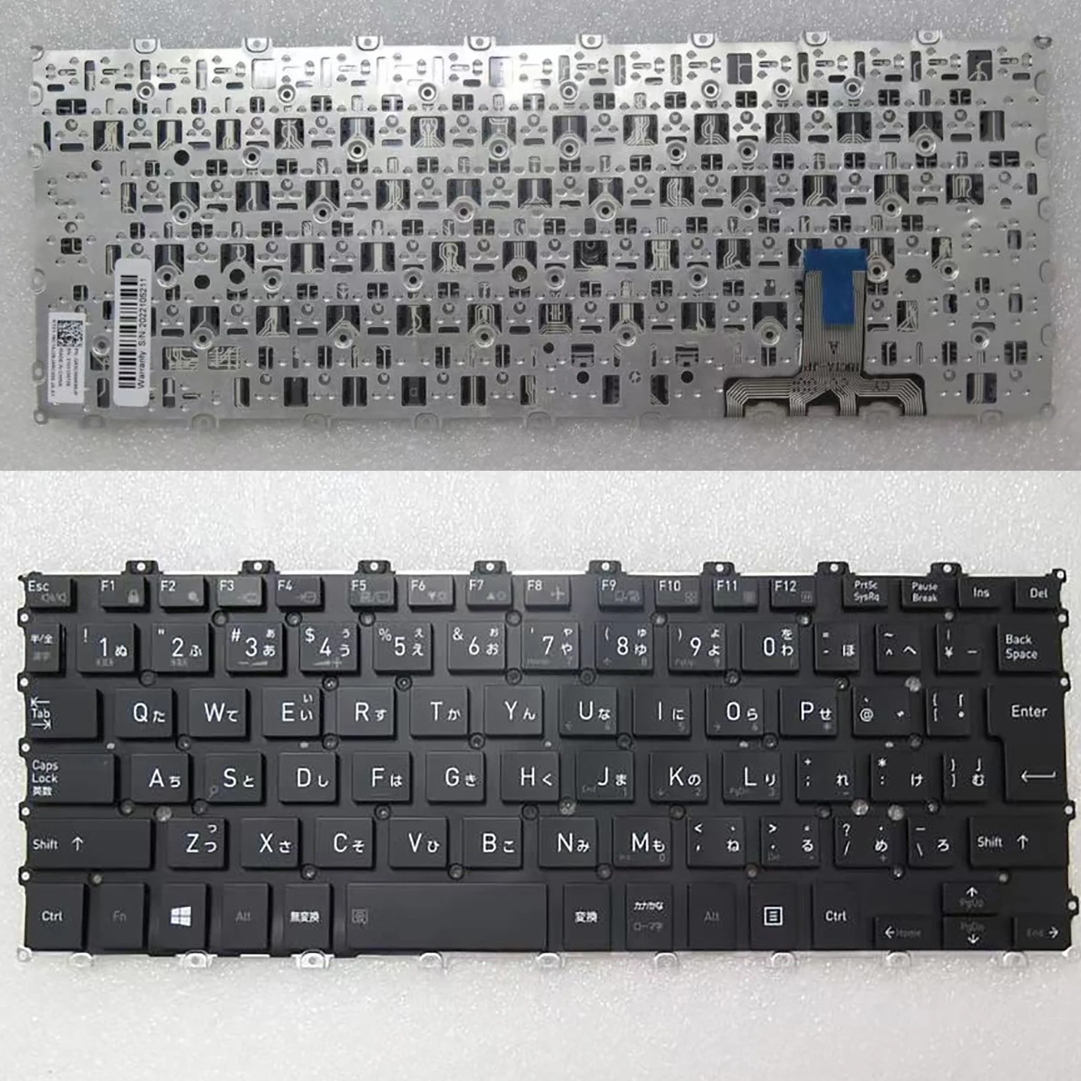 

JP for Toshiba Dynabook G83/M/DN G83/FP G83/FR/FS Laptop Japanese Layout Keyboard