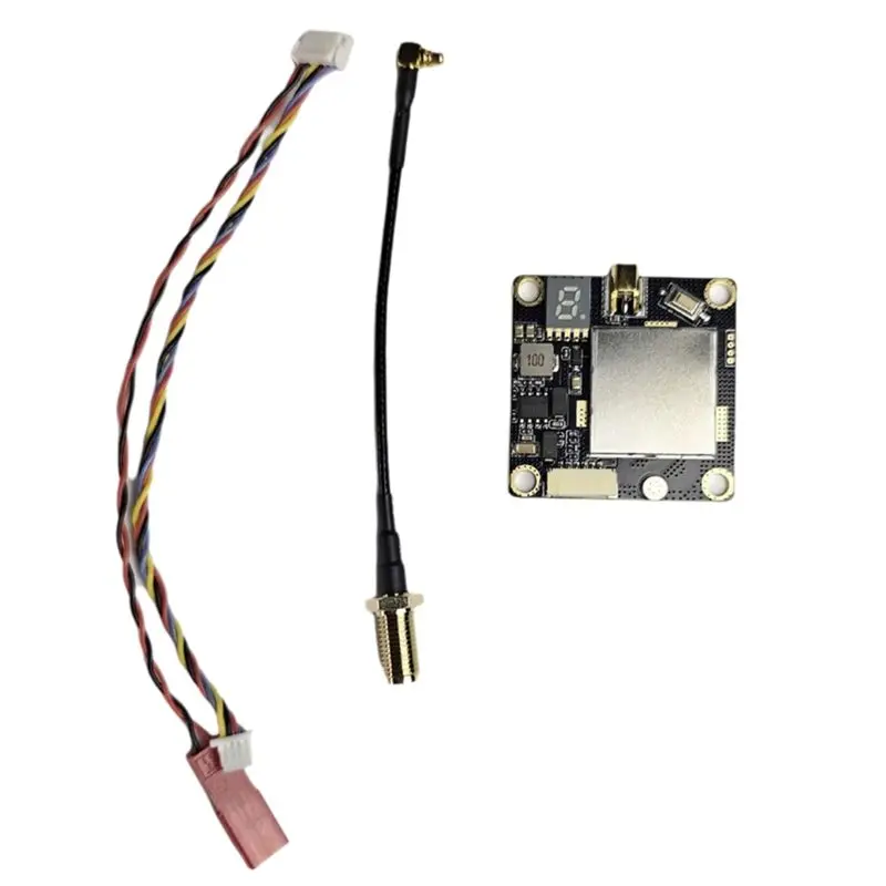 

FBIL-5.8G 2W VTX 2000Mw FPV Video Audio Transmitter 7-26V For FPV Long Range Drone RC Airplane