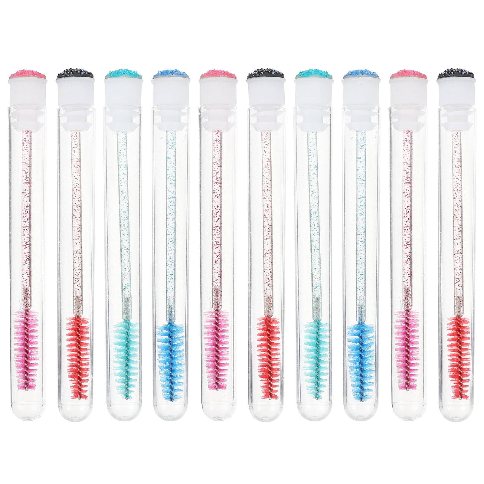 10 قطعة أنبوب فرشاة الرموش أنبوب الماسكارا الفارغ المحمولة ماكياج قضيب ل الحاجب صبغ لاش نمو المصل عصا صغيرة الجمال أداة #2