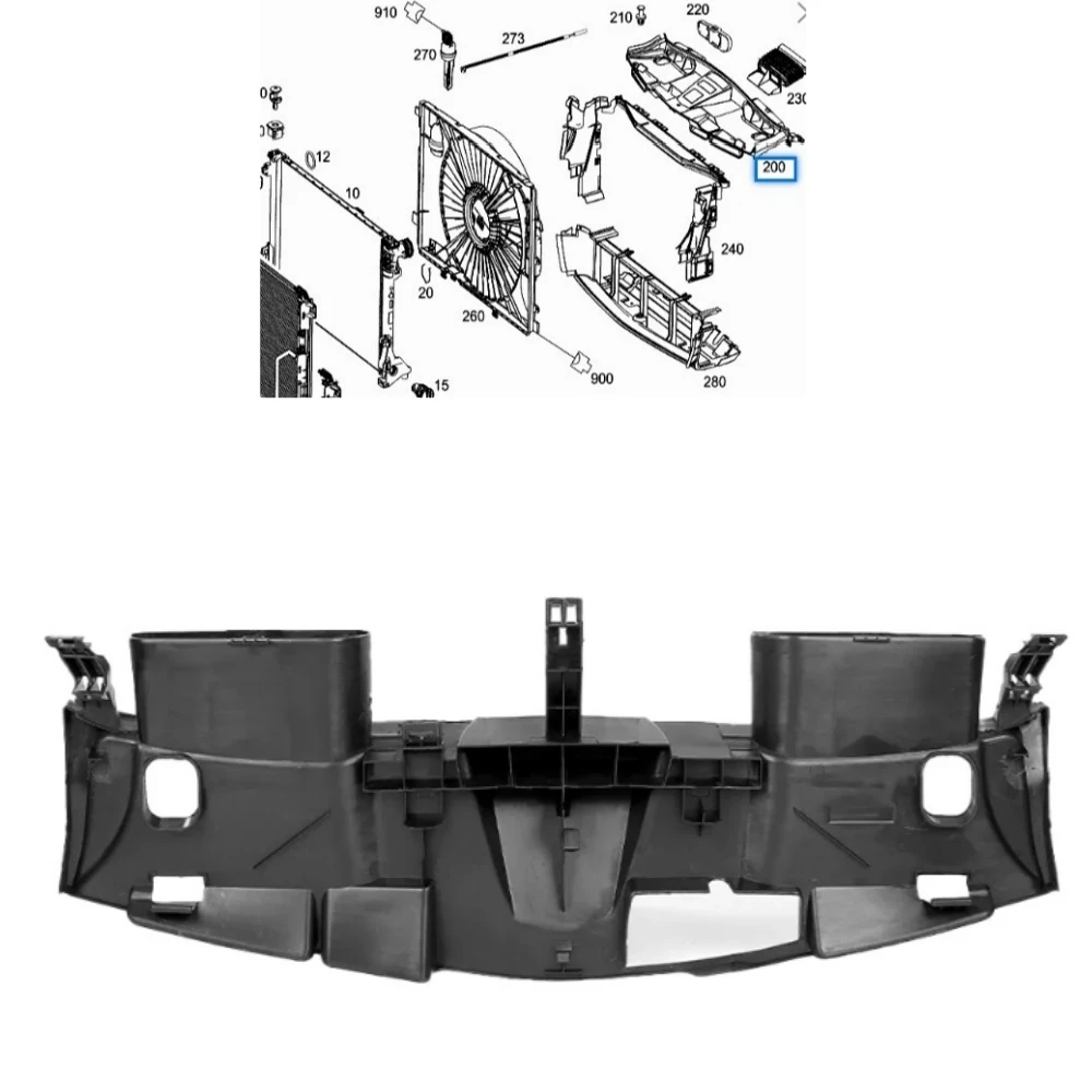 

Bumper water tank guard A2125000255 For Mercedes Benz E-Class W212 E300 E350 2010 - 2013