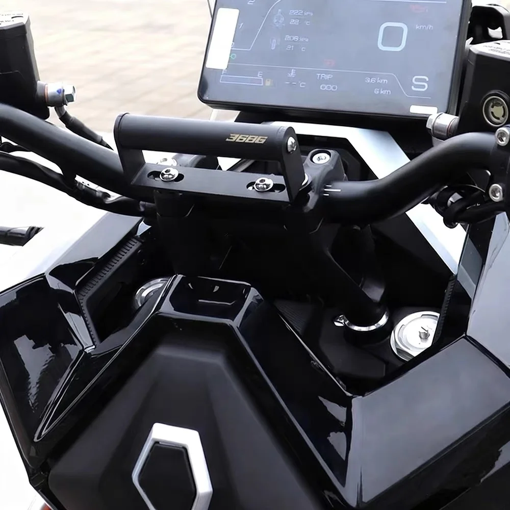 For ZONTES 2024-2026 368G modified mobile phone navigation holder, car front extension crossbar extension bracket, accessories.