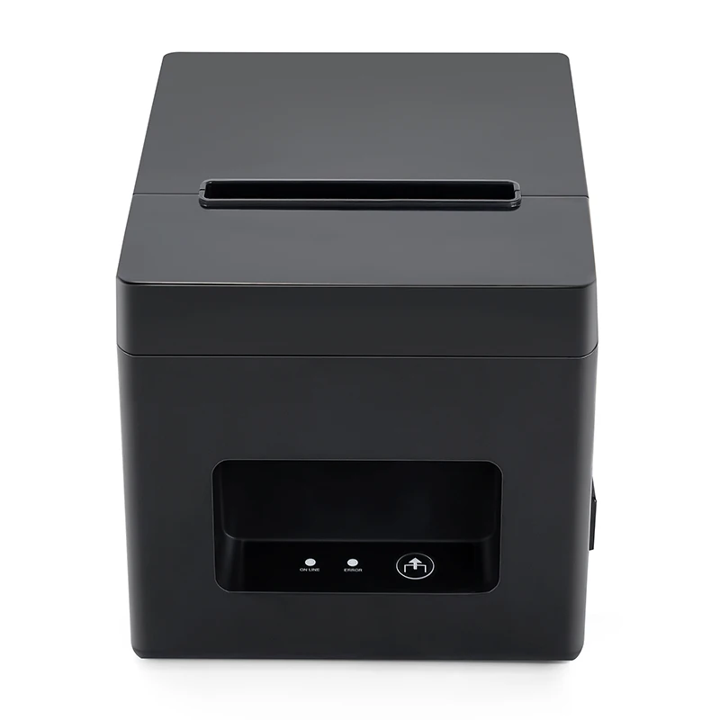 POS Printer, 80mm USB Lan Thermal Receipt Printer, Restaurant Kitchen Printer with Auto Cutter Support Cash Drawer,
