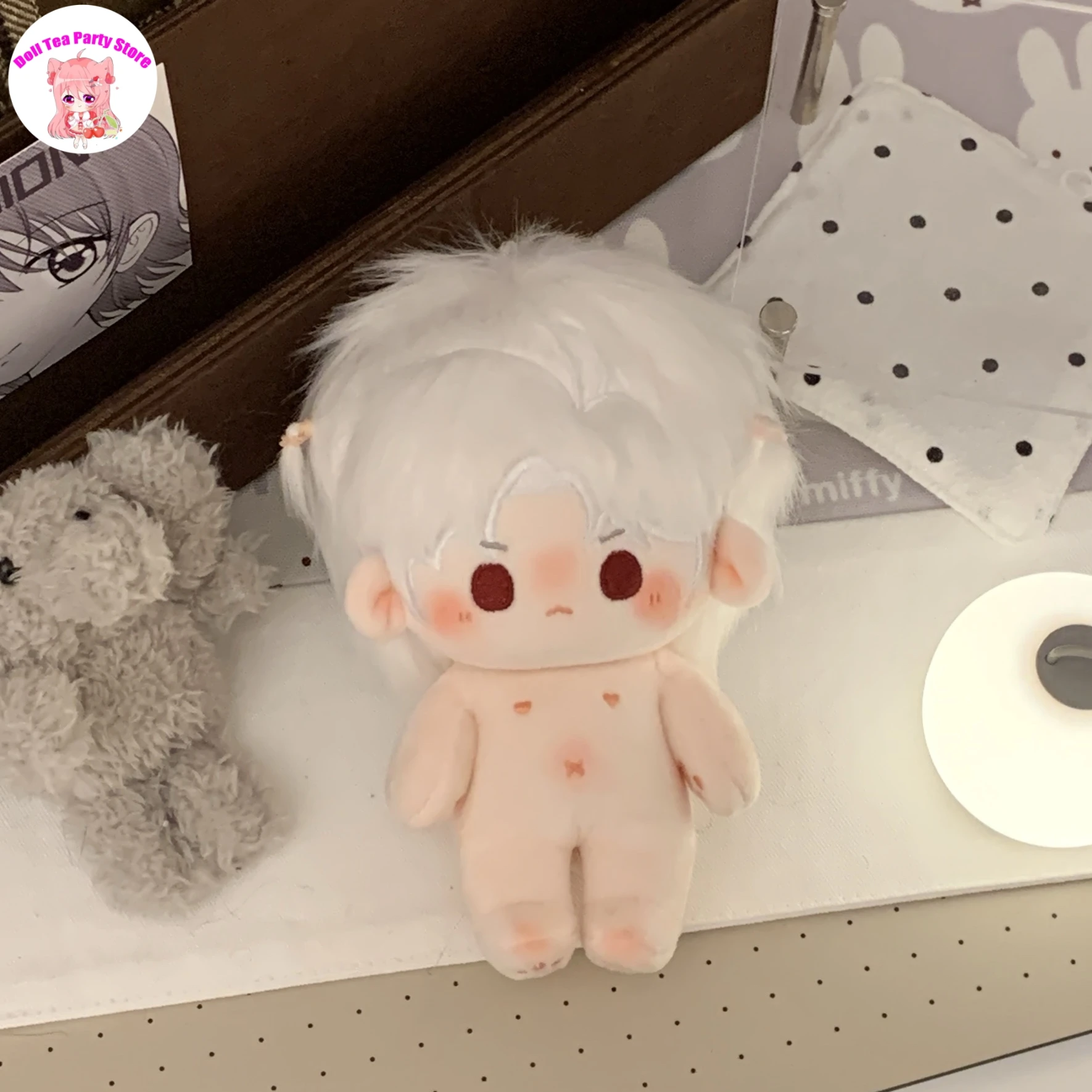 ぬいぐるみ ノーマルボディ ビーンアイズ ﻿ シリーズ10CM ラブアンドディープスペース ザビエル・ゼイン・ラファエル・シルス・ケイレブ ペンダントトイ ぬいぐるみ