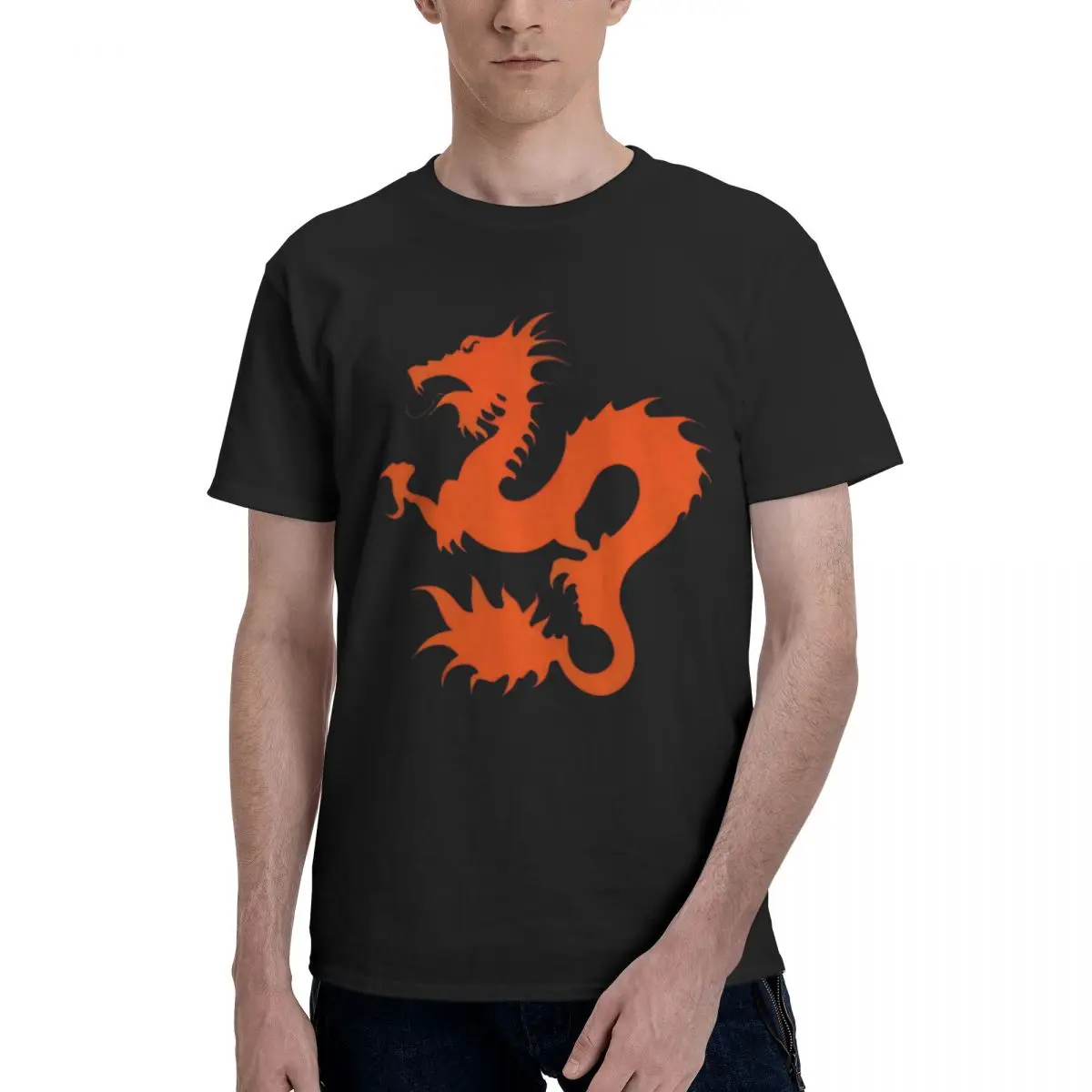 

Dean Blunt ZUSHI Dragon 100% Cotton Casual Breathable Confortable Kawaii Men's T-Shirts Men's Wear