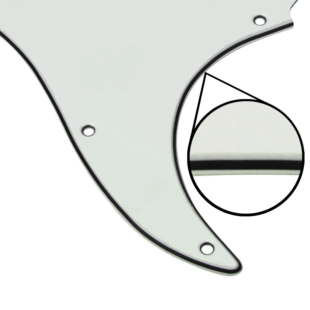 Fleor 1pc st sss E-Gitarre Schlagbrett Kratz platte & Schrauben für 11 Löcher Gitarren teile, 4 Farben wählen – Detail 10