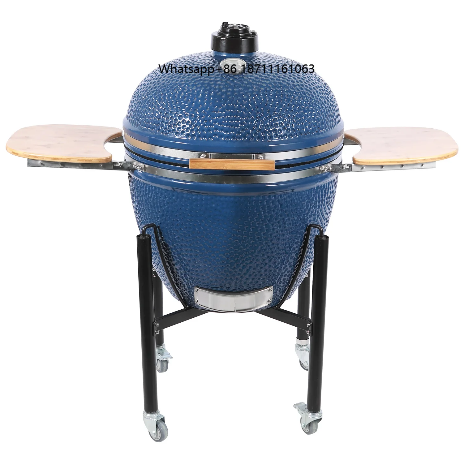 29Inch   High Quality Set BBQ Grills Tools BBQ Grill for Sale Kamado Ceramic and Stainless Steel Outdoor Babecue Grill