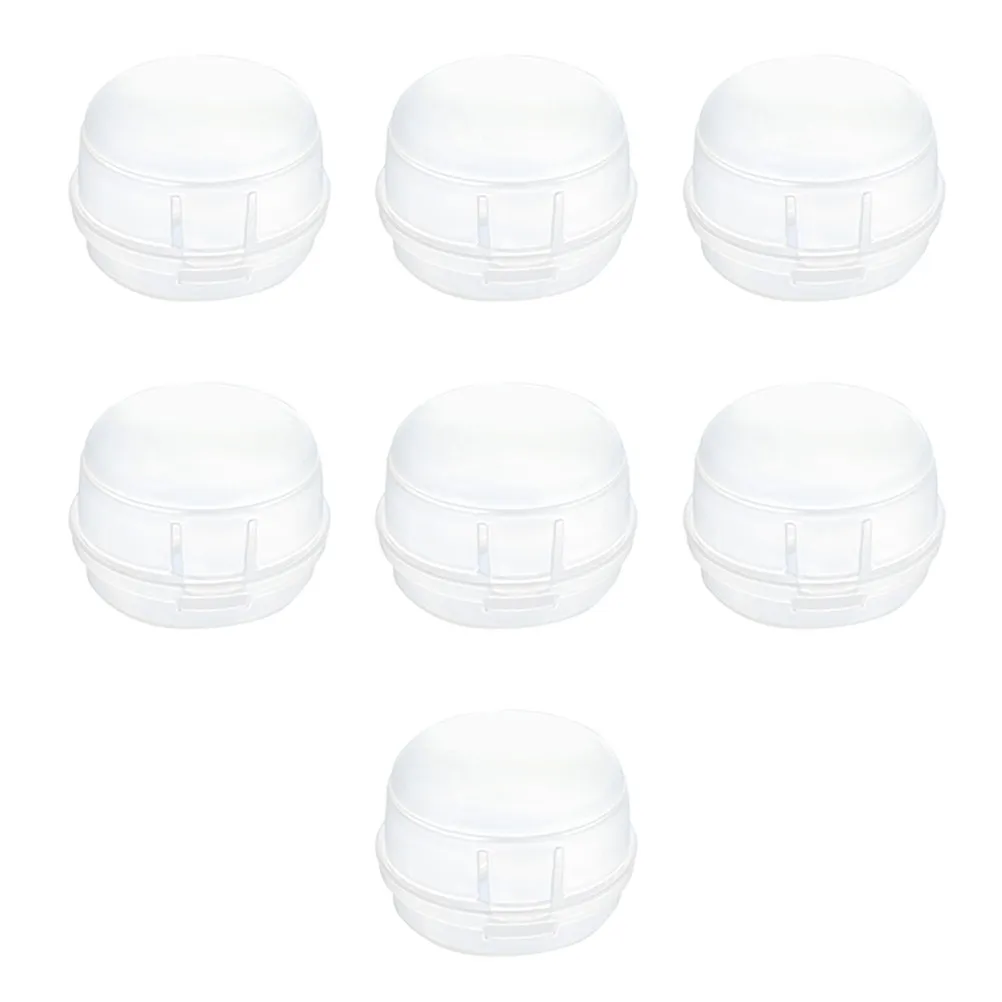 

7Pcs Gas Stove Knob Covers Safety Protector for Kids Childproof Kitchen Burn Prevention Heat Resistant PP Stove Guard Covers