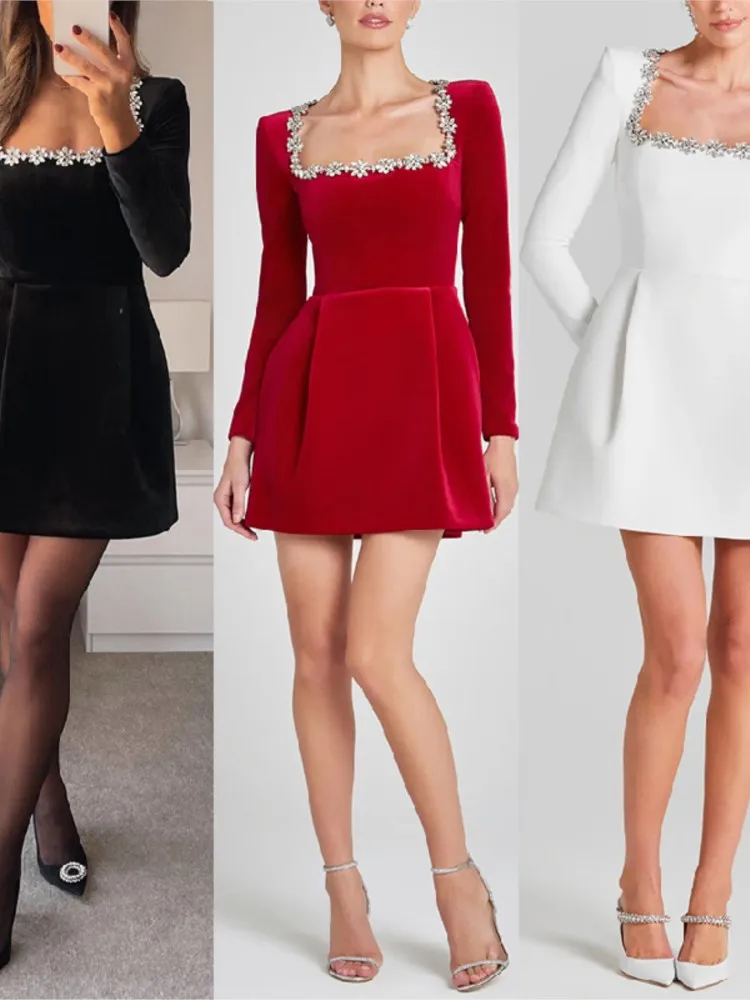 Рисунок 3 - Элегантные бархатные вечерние платья