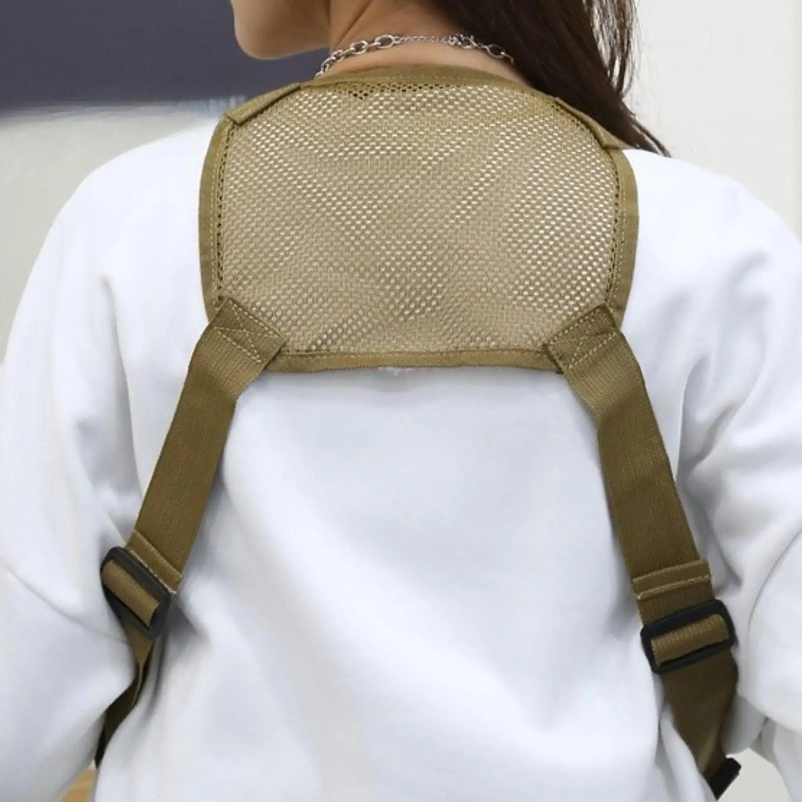Women Chest Rig Bag Cycling Equipment Bag Chest Harness Sports Vest Chest Pack for Outdoor Sports Workout Hiking Cycling Picnic