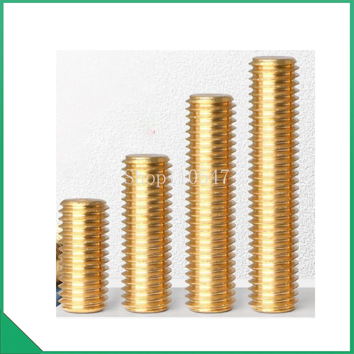 1/2Pcs Brass Thread Rod M2 M3 M4 M6 Brass Metric Bolt Full Thread Shaft Rod Bar Stud Length 100mm 150mm 200mm 60mm 80 mm