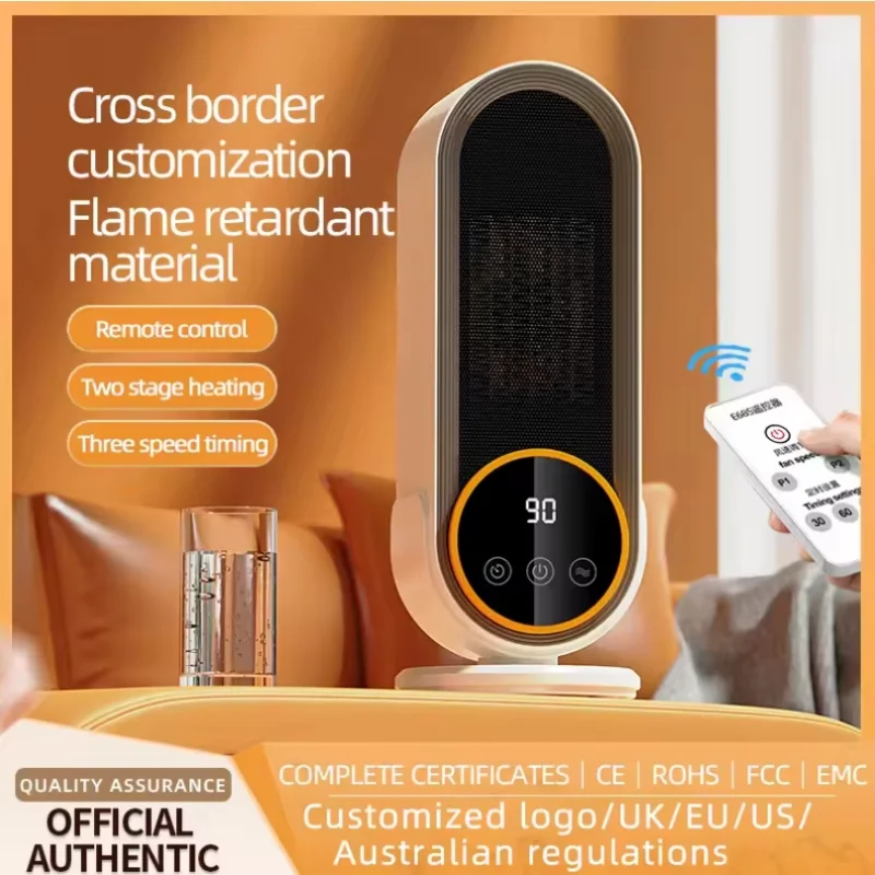 

PTC Ceramic Heating For Home Bedroom Office Portable Heater Electric Fan Heater Mini Radiator Desktop Warmer Machine For Winter