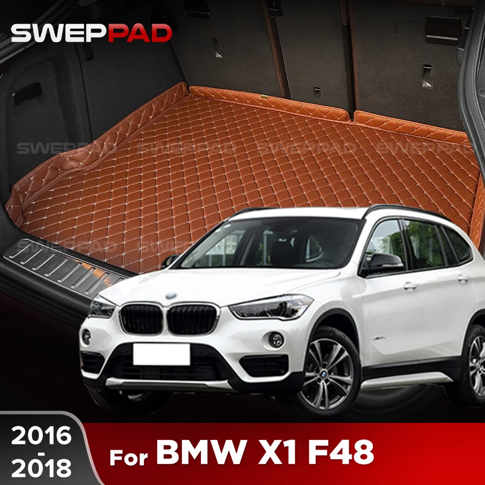

For BMW X1 F48 2016 2017 2018 3D Car Trunk Mat Cargo Liner Carpet Interior Accessories Cover
