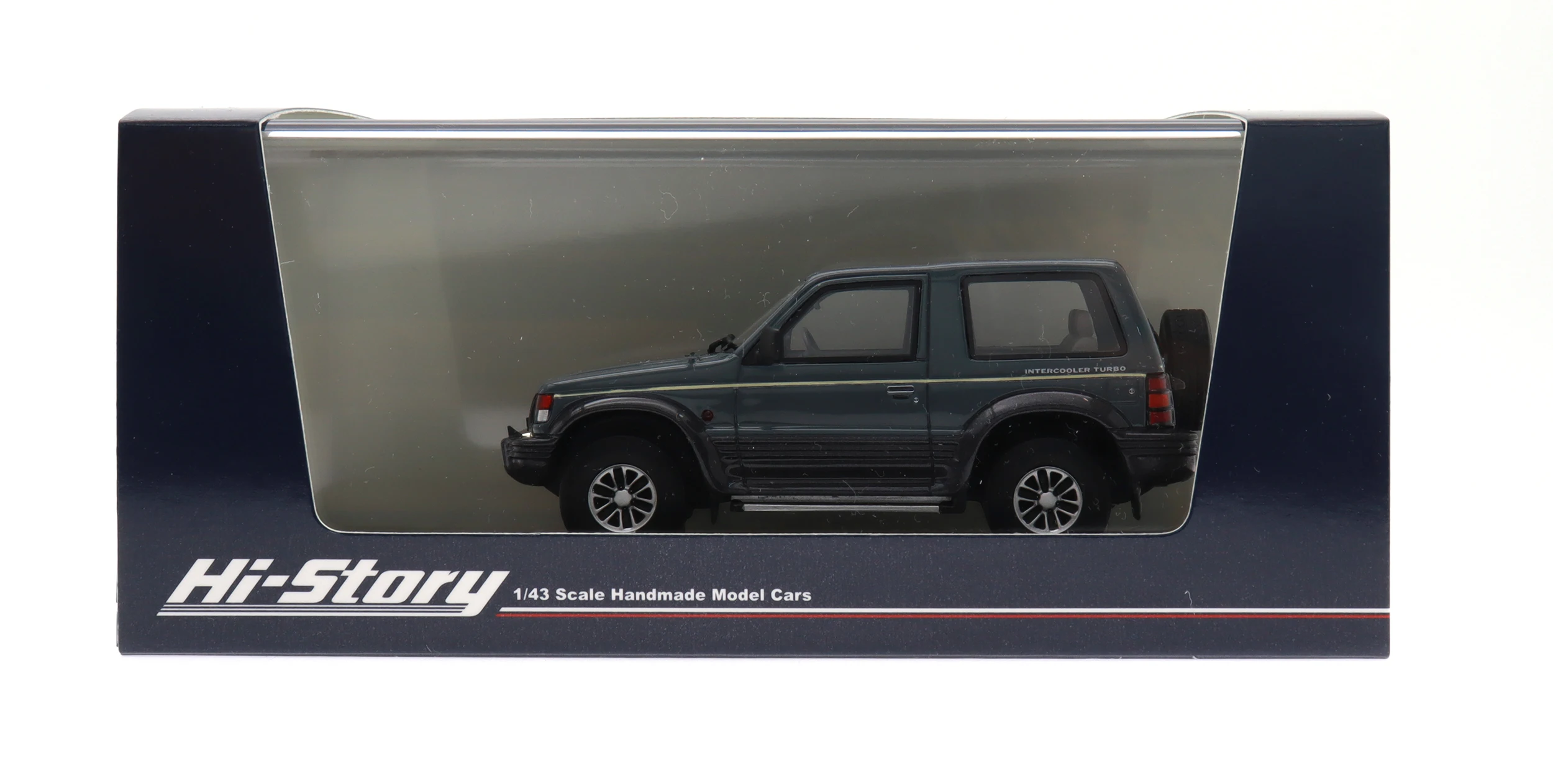 1:43 Hi Story For J-43570 PAJERO METALTOP WIDE XR-ll (1991) High Simulation Collection Gift Resin Model Car