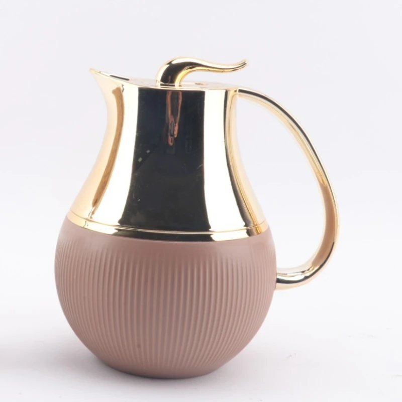 

Solid color kettle thermos thermos pot coffee pot vertical pattern