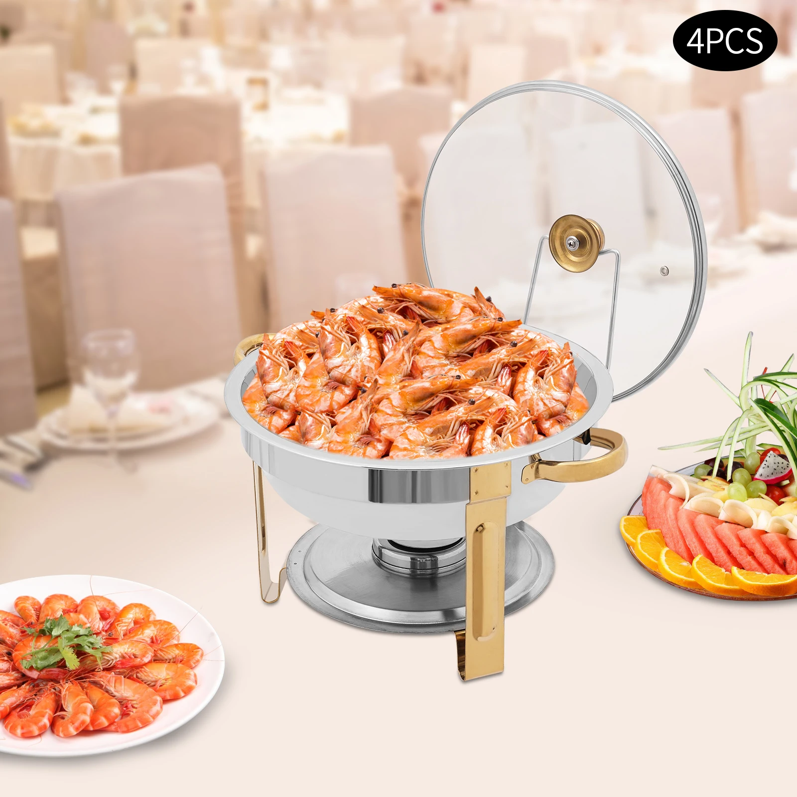 Réchaud, ensemble de buffet de réchaud, ensembles de réchauds de buffet