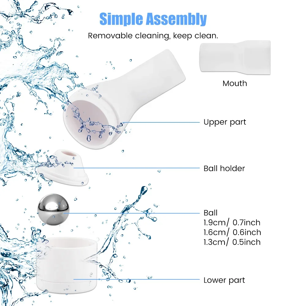 Breathing Exercise for Lung Mucus Removal Mucus Clearance Lung Expansion Tool Valve Respiratory Vibration Sputum Expelling Train