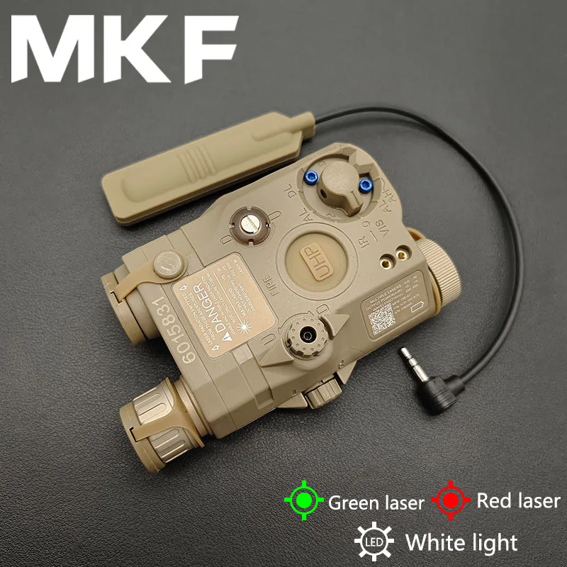 Airsoft PEQ-15 PEQ15 Tactische Rode laser Groene Laser IR Invullicht LED Strobe Jacht WapensScout Light Gericht Fit 20mm Rail PEQ