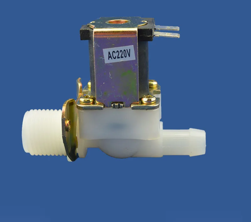 

1/2 "вход, 10 мм выход пластиковый водяной электромагнитный клапан нормально открытый DC24V DC12V электромагнитный водяной клапан пилотный клапан