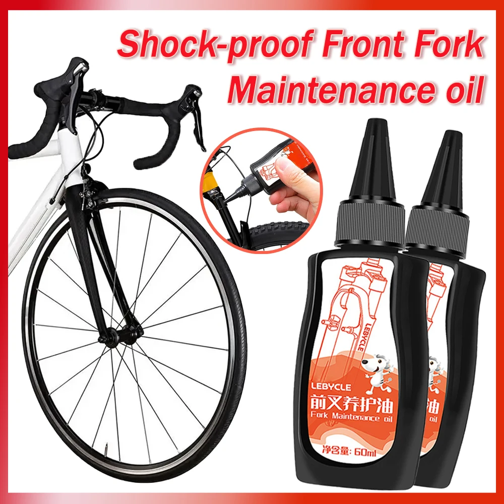 

60mlMountain Bike Absorber Silicone Oil Lubricant Suspension Oil High Inertia Permanent Lubrication Double Leak Proof Bike Greas