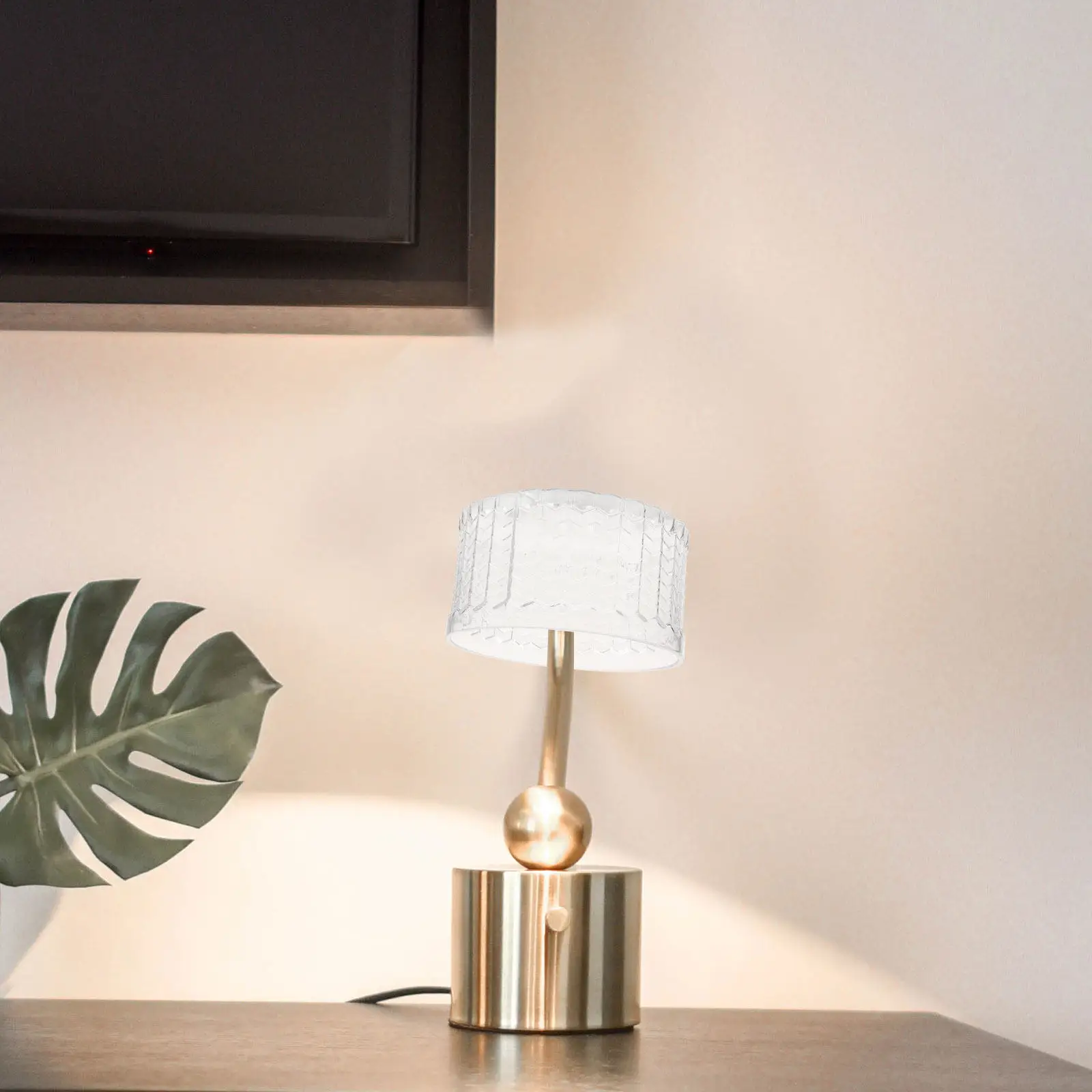 

Stripe Design Glass Lamp Shade for Pendant Light Fixture Decorative Hanging Light Bulb Cover Replacement Lampshade for Modern
