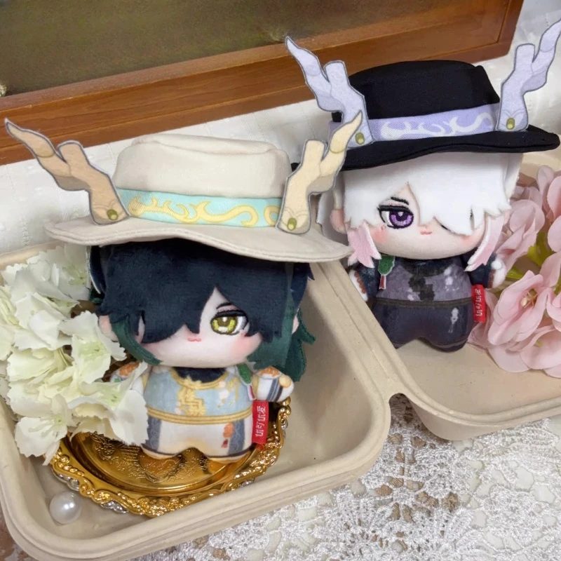 

Мягкая хлопковая кукла-фигурка 10 см по аниме-игре Identity V: У Чан, Торговец Кирином, кавайный косплей, мультяшная мини-игрушка NuNu, подарок для фанатов