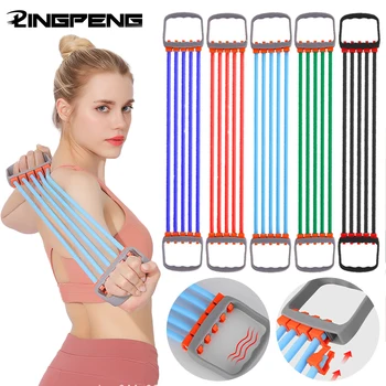 Puller Mannelijke Schouder Expander Fitnessapparatuur voor thuis Mannelijke en vrouwelijke rubberen buis Armsterkte Borstspiertrainingshulpmiddelen