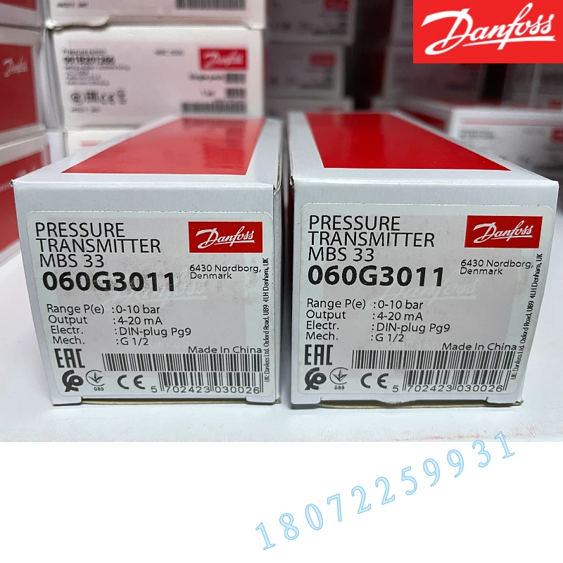 Датчик давления Danfoss MBS3000 0-4 бар