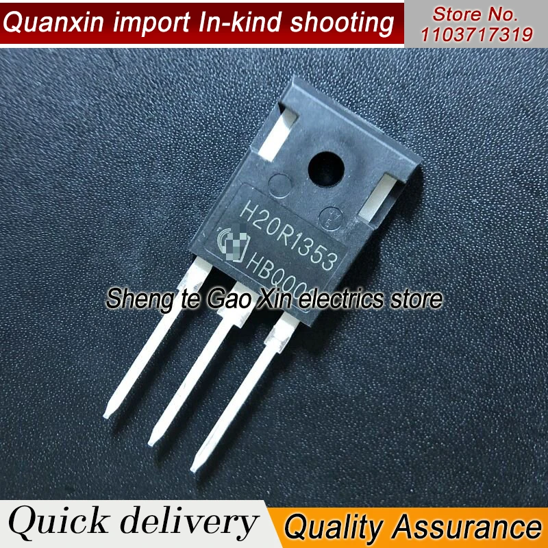 5PCS-10PCS  H20R1353   TO-247 1350V 20A IGBT Best Quality Imported Original