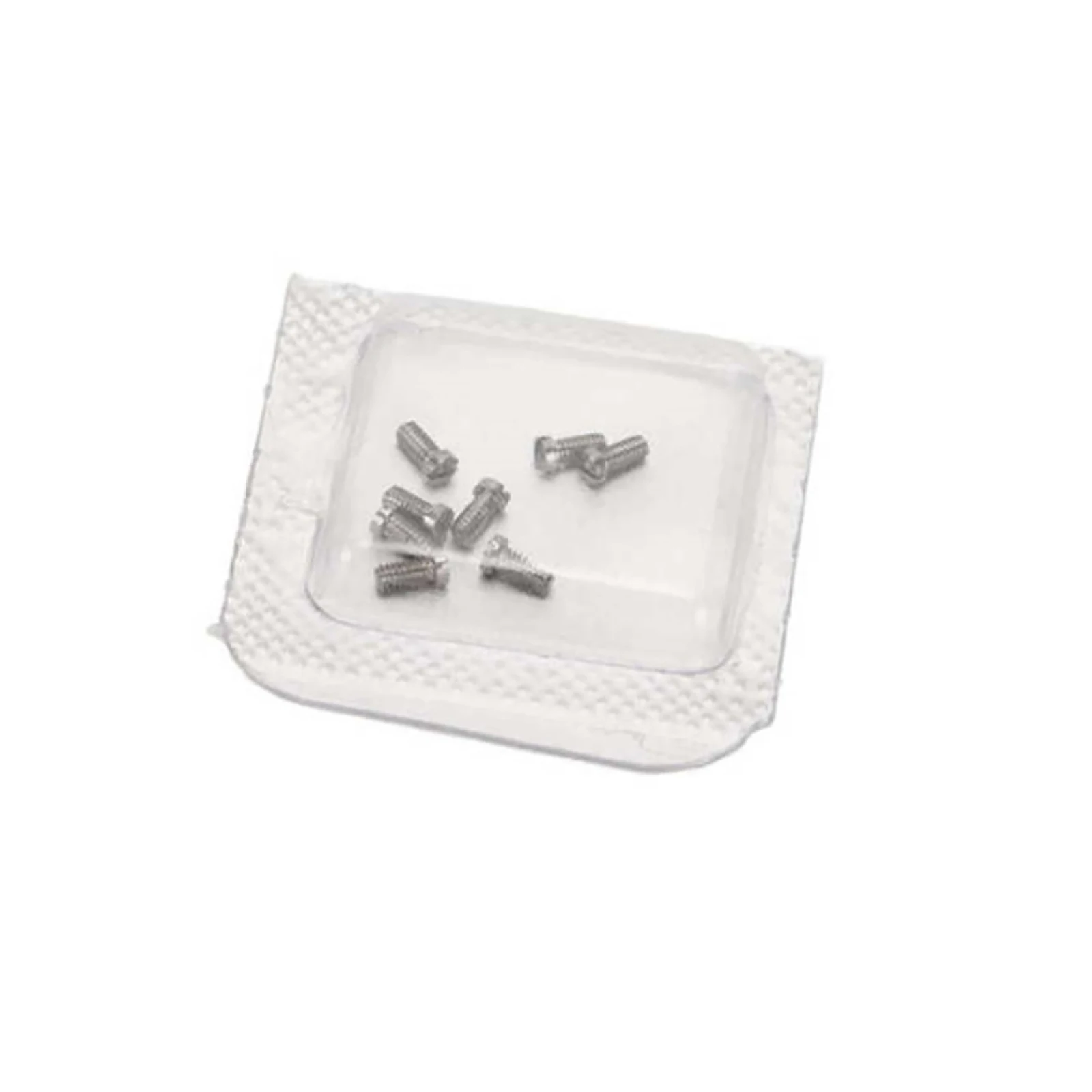8Pcs Stainless Steel Micro Watch Screws Set for Ballon Bleu Caseback, Durable 1.0x1.3x2.4mm Repair Parts