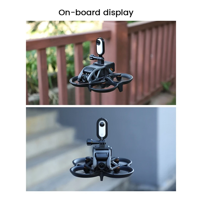 고프로용 확장 어댑터 마운트 거치대, 인스타 360 액션 카메라용 고정 브래킷 베이스, 아바타 드론 액세서리