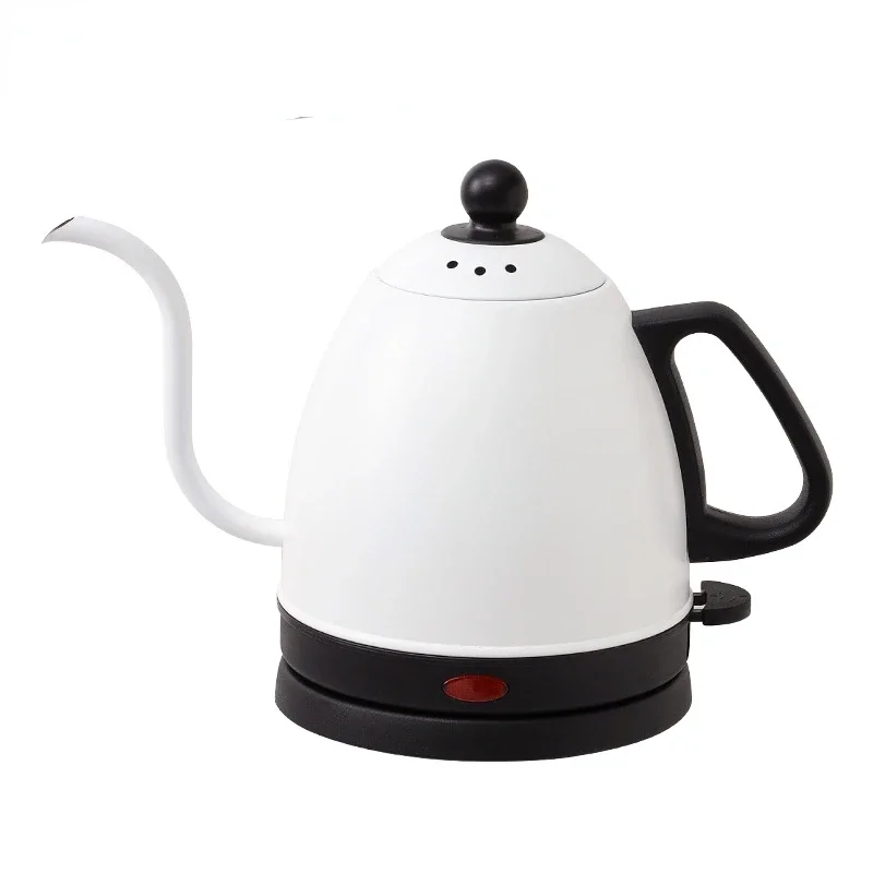 Stainlesss Steel Electric Kettle Hand Drip Coffee Thin 800ml Long Mouth Gooseneck Hot Water Cooker Boiler Boiling Tea Pot Heater