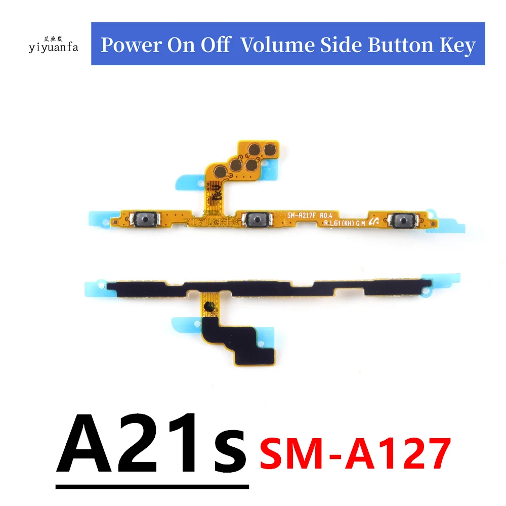 

For Samsung Galaxy A21s SM-A217 A127F/DS Power ON OFF Mute Switch Control Key Volume Button Flex Cable