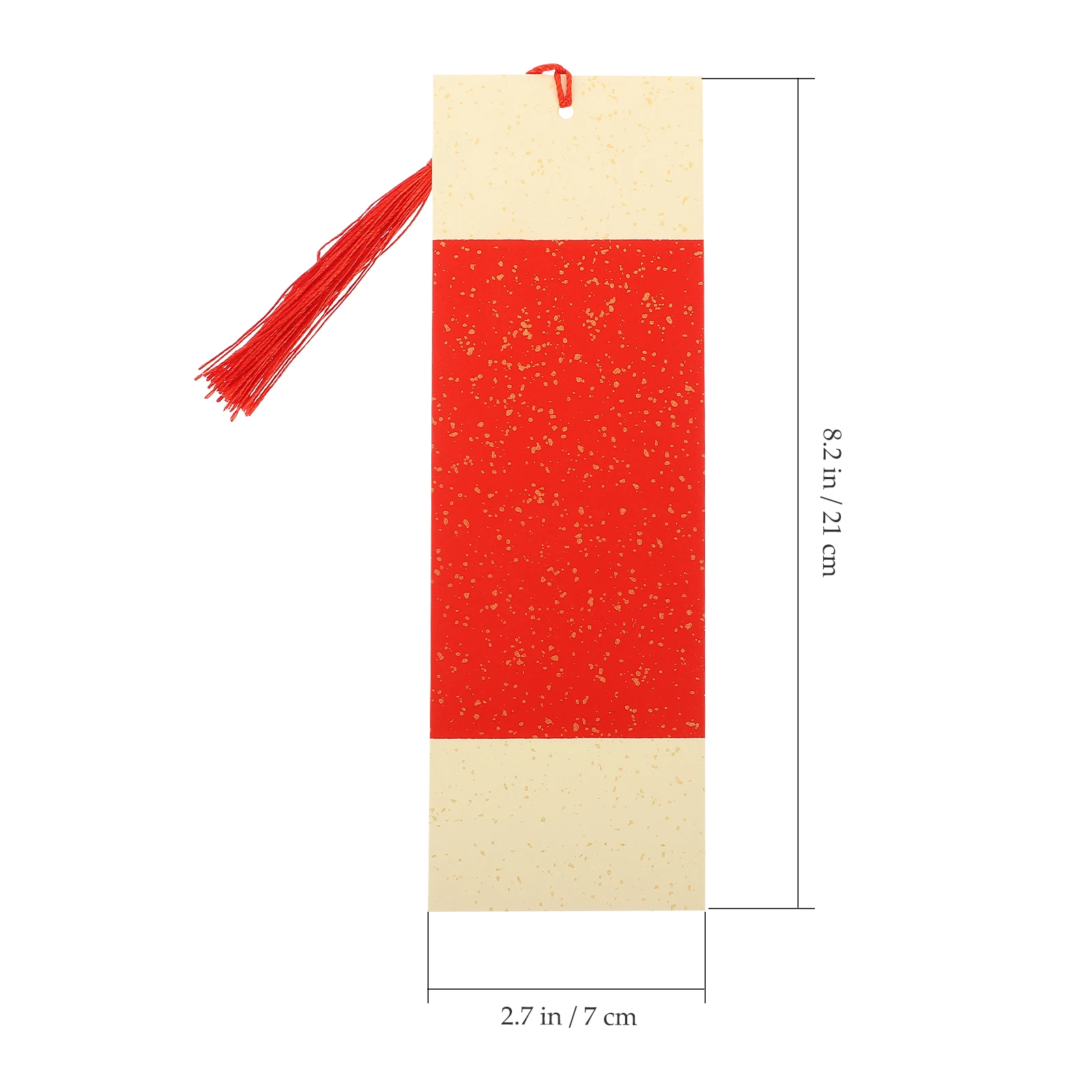 

10 Sets Rice Paper Bookmark Chinese Style Delicate with Tassel Bookmarks Student